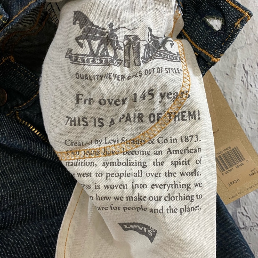 Levi’s Original 511 Slim Denim Jeans - Picture 12 of 13